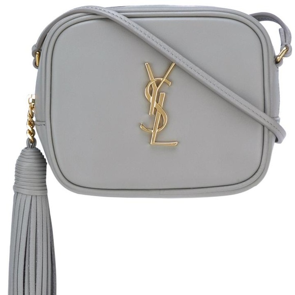 ysl grey crossbody